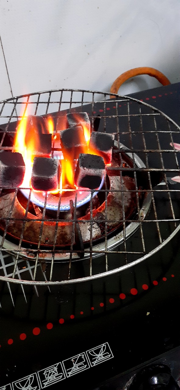 Charcoal for grilling